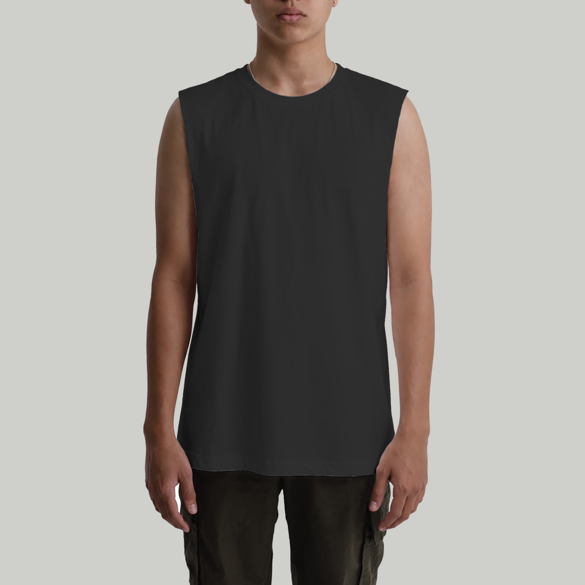 CUSTOM MUSCLE ORGANIC SINGLET