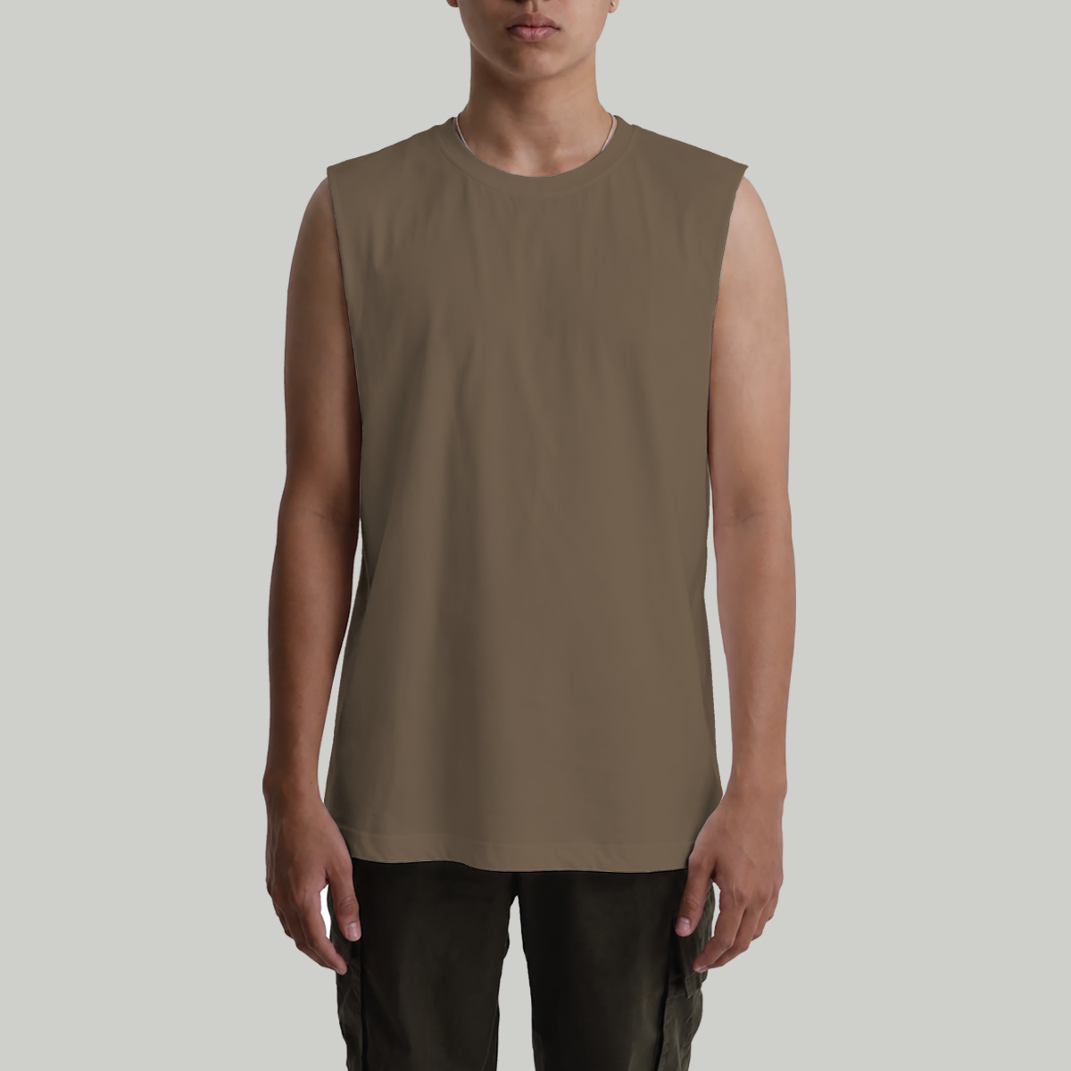 CUSTOM MUSCLE ORGANIC SINGLET