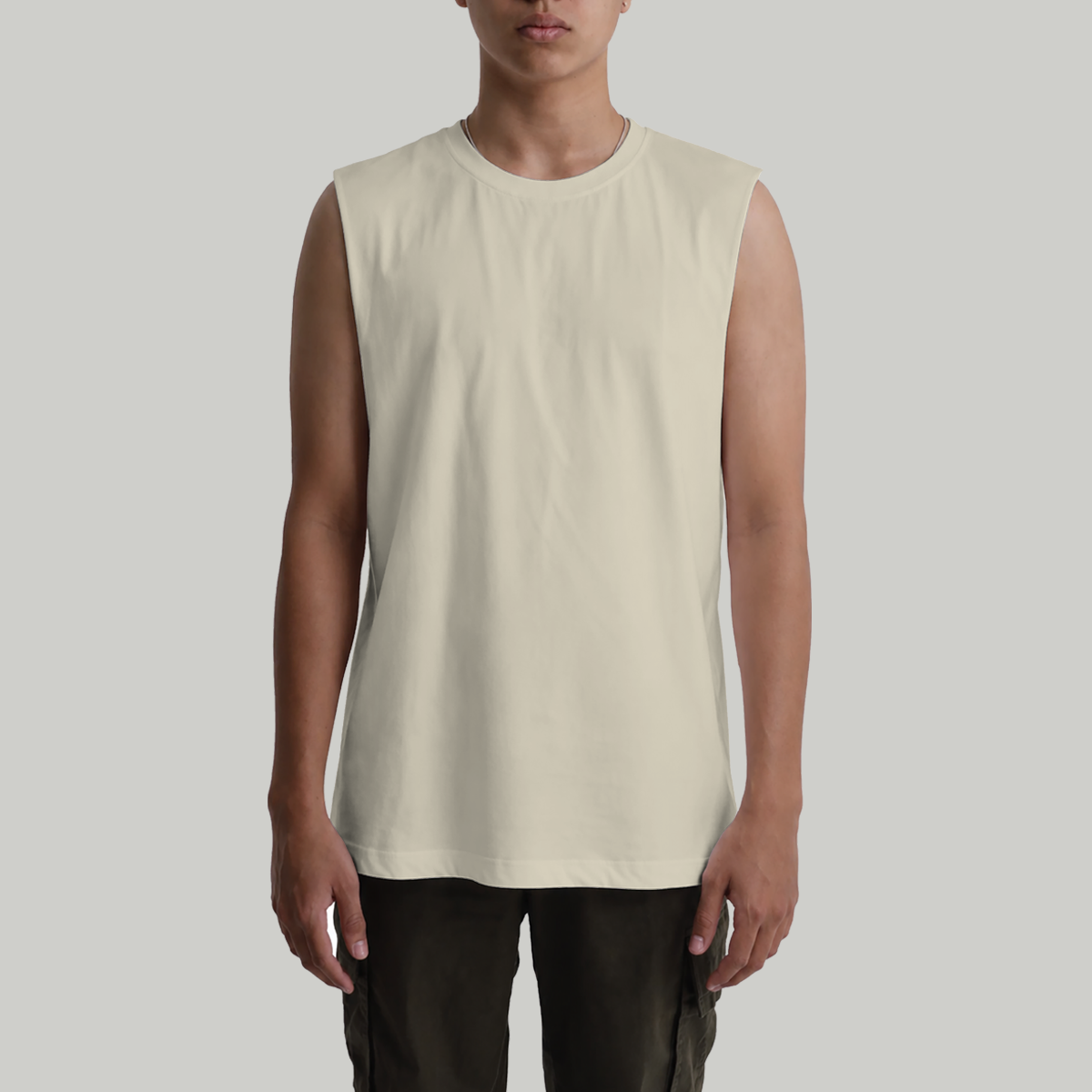 CUSTOM MUSCLE ORGANIC SINGLET