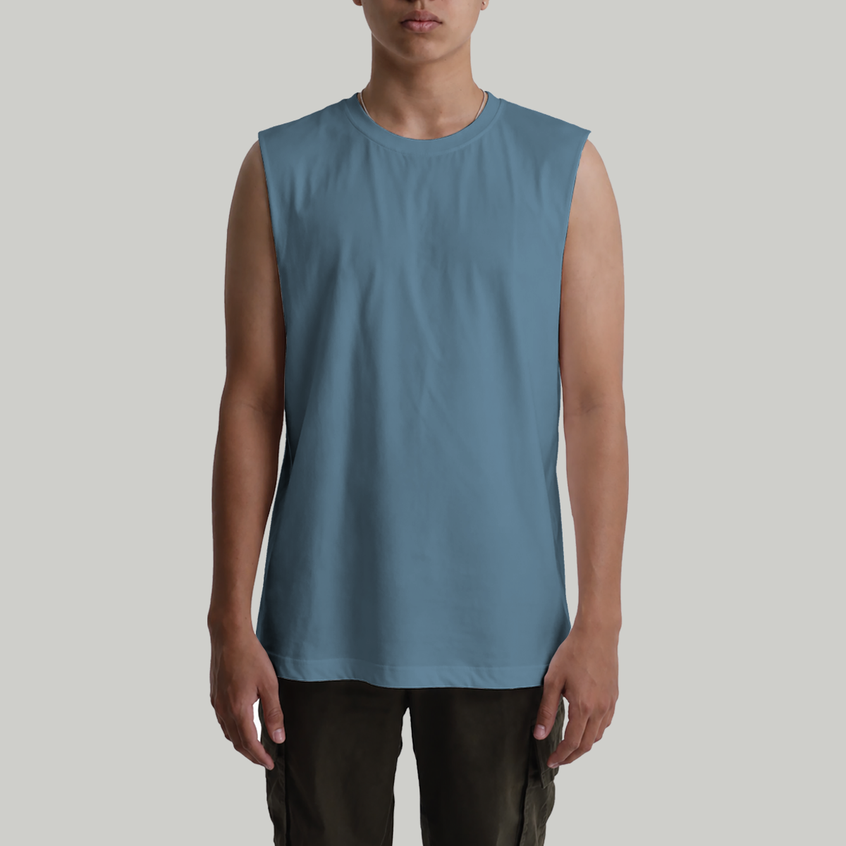 CUSTOM MUSCLE ORGANIC SINGLET